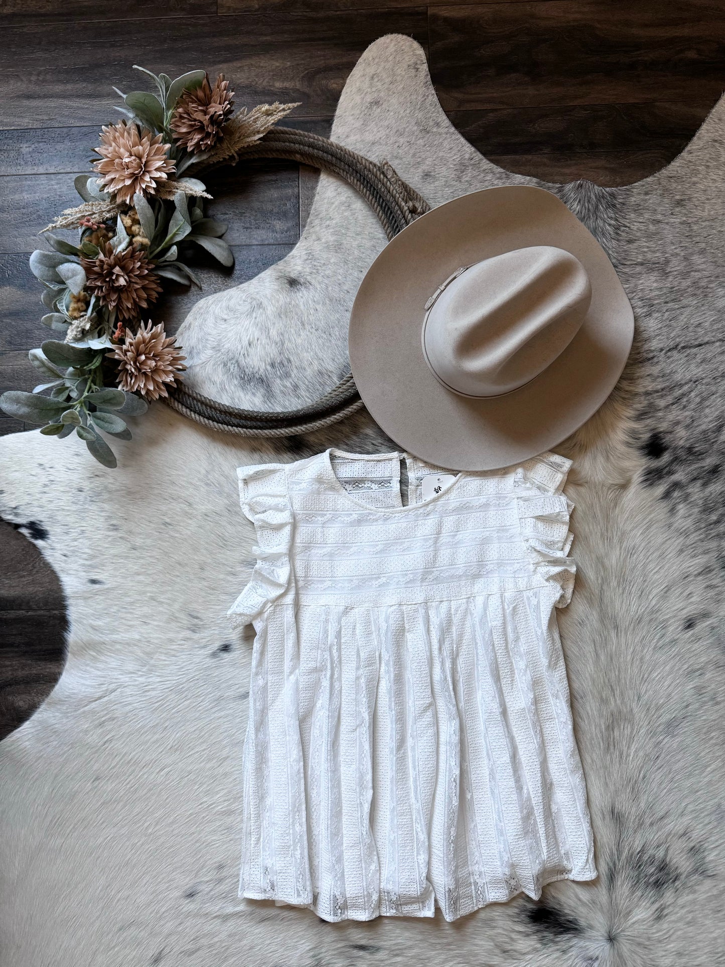 Bailey Ruffled Tank Top