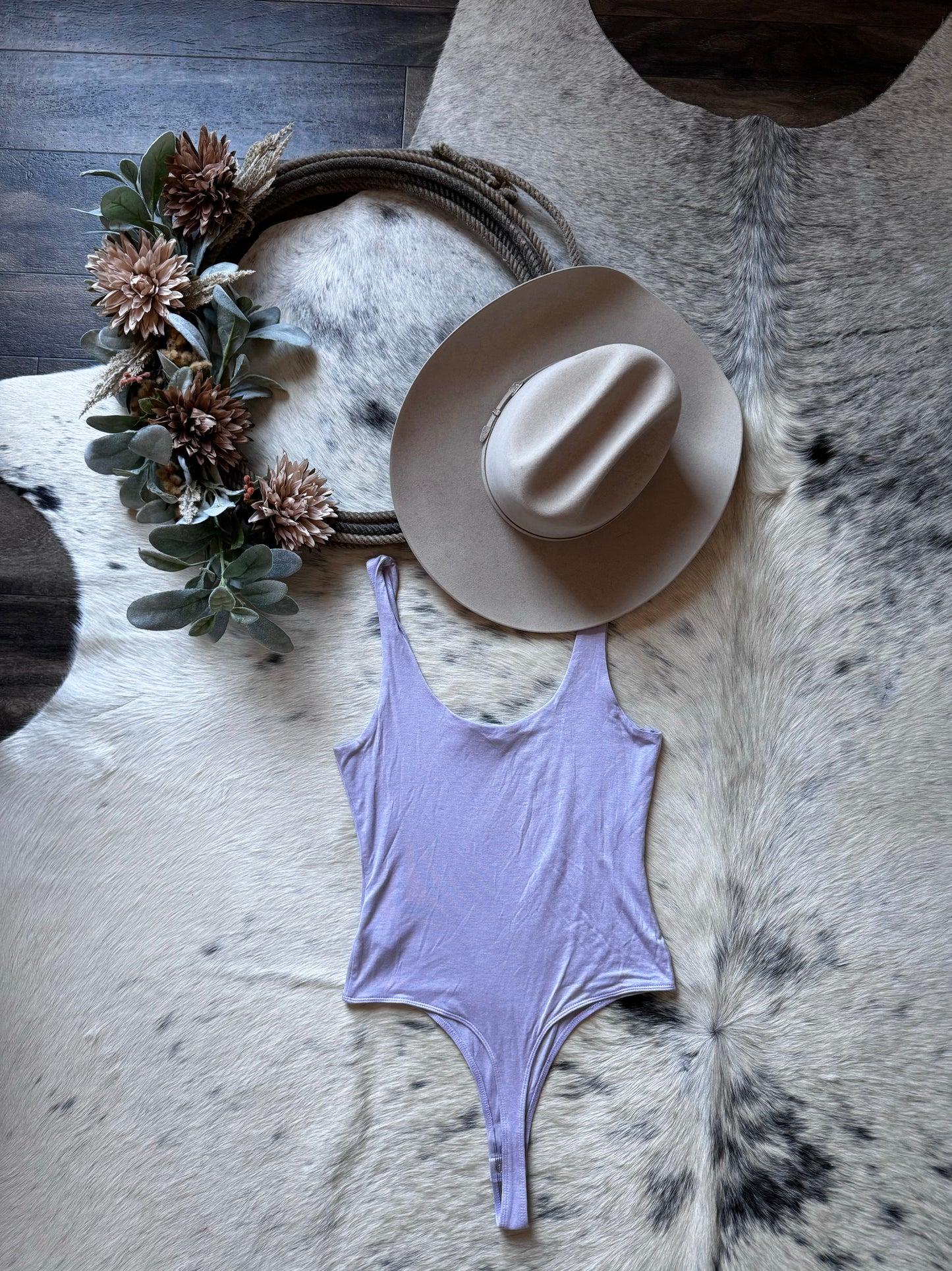 SCOOP Neck Tank Bodysuit