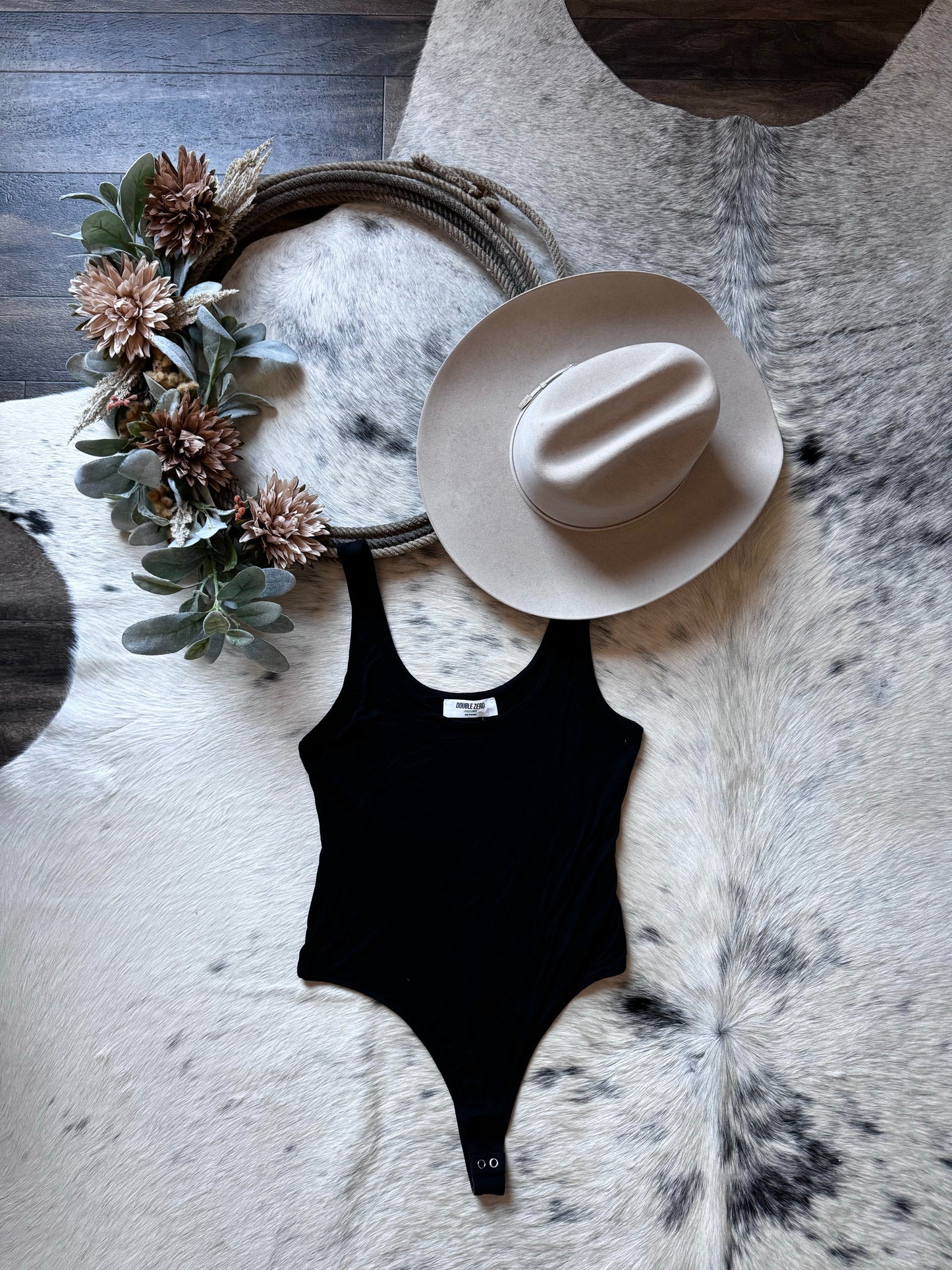 SCOOP Neck Tank Bodysuit