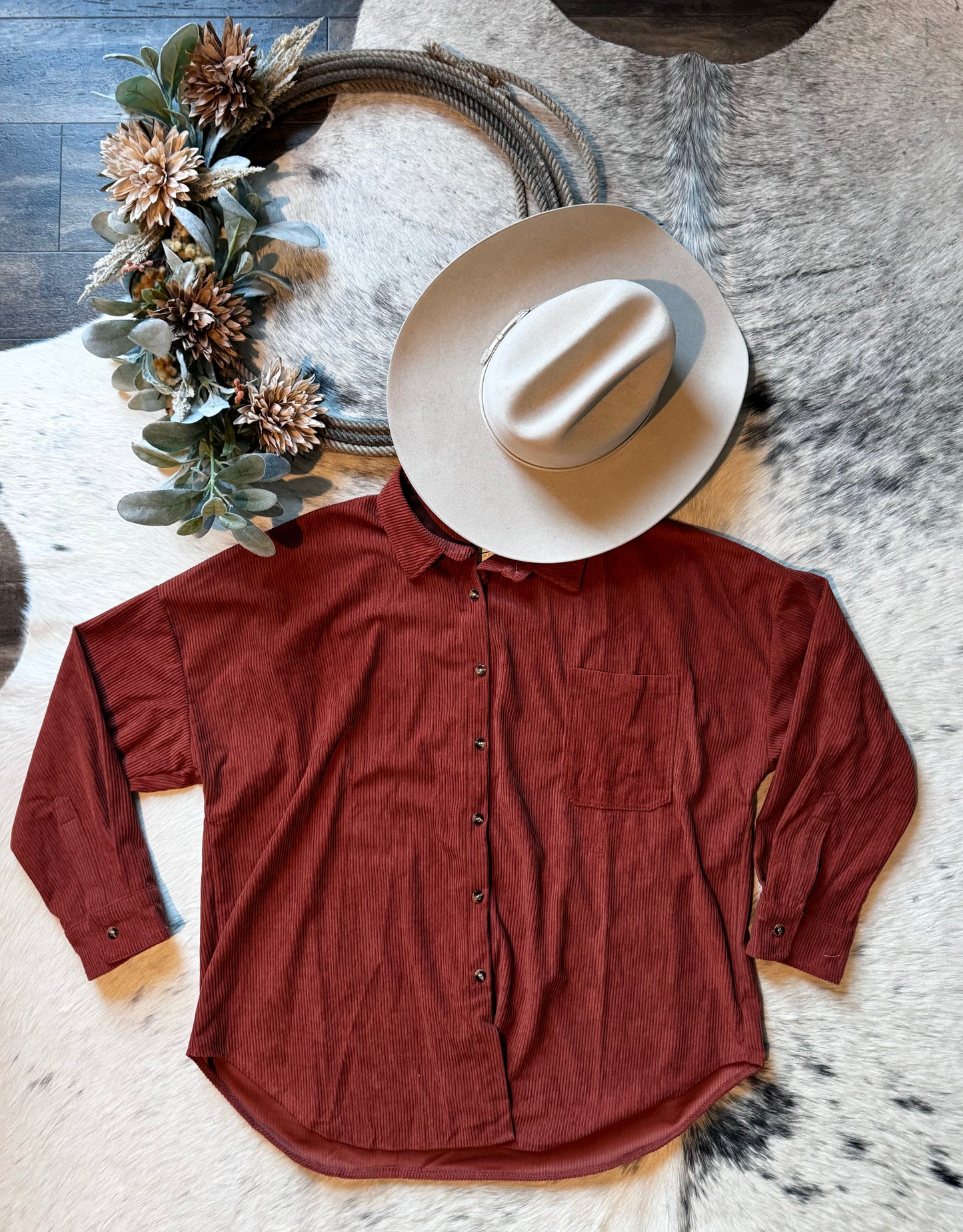 Corduroy Shacket