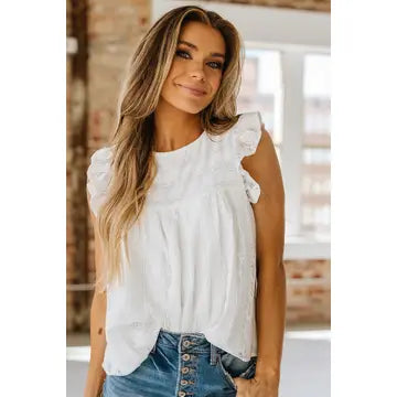 Bailey Ruffled Tank Top