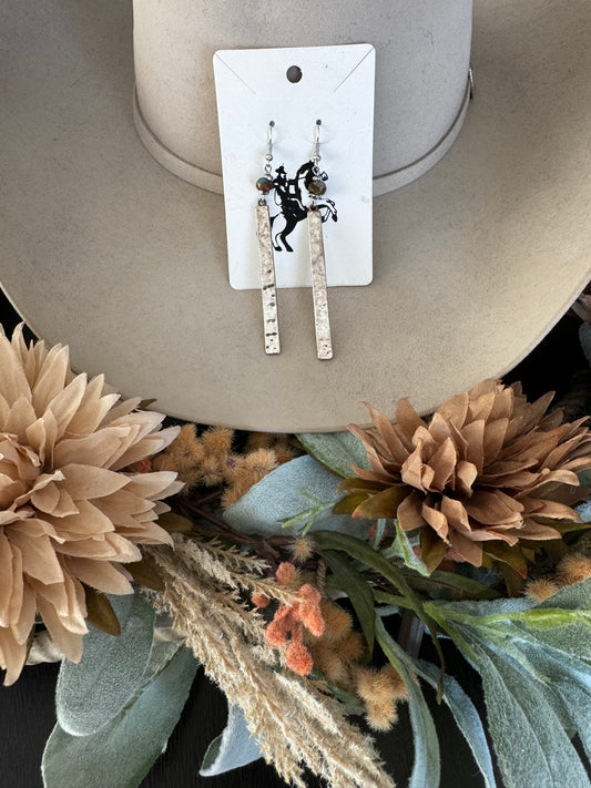 Earring Silver Dangle