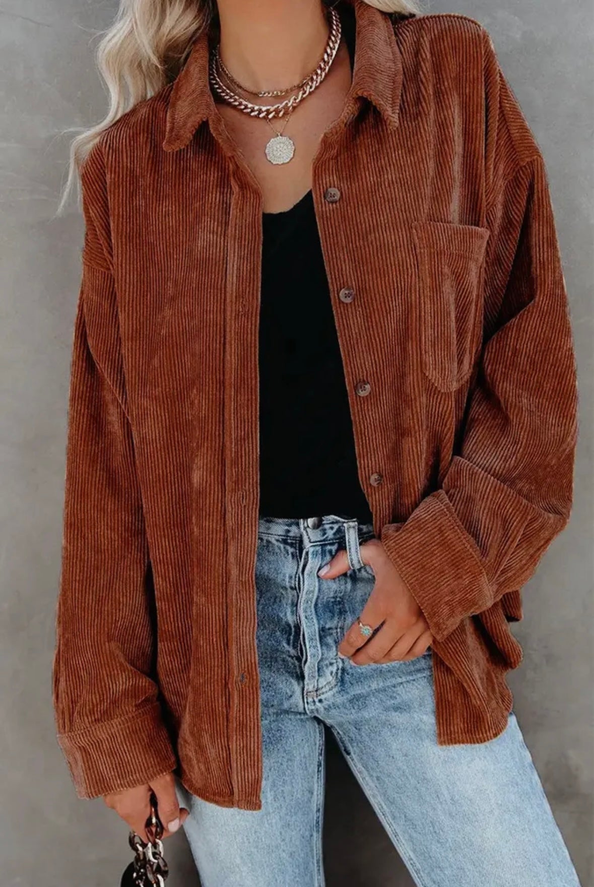 Corduroy Shacket