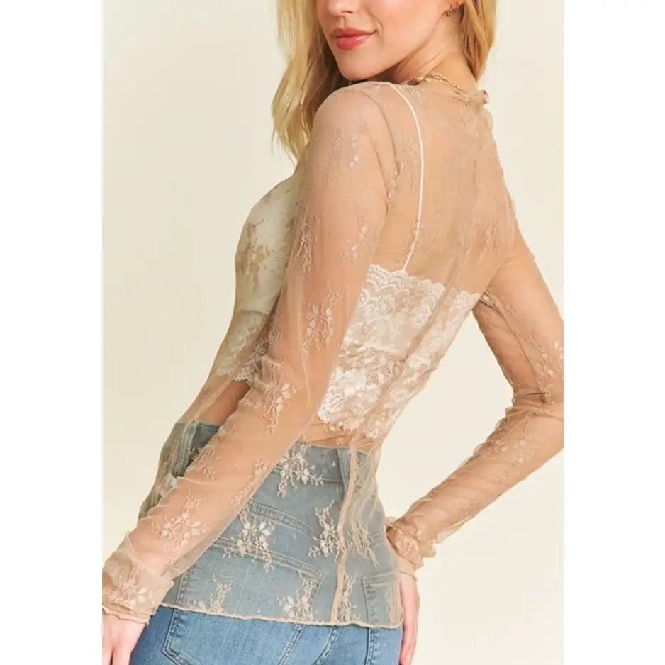 Lace Layering Top